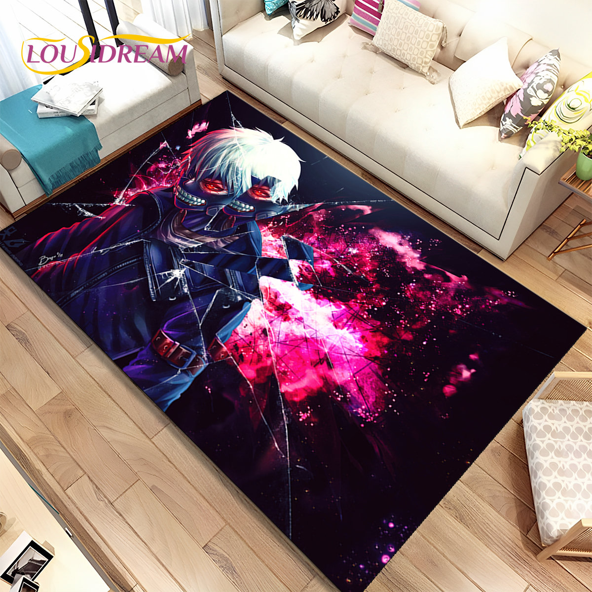 Home Decor Tokyo - Japan Anime Tokyo Ghoul Cartoon Area