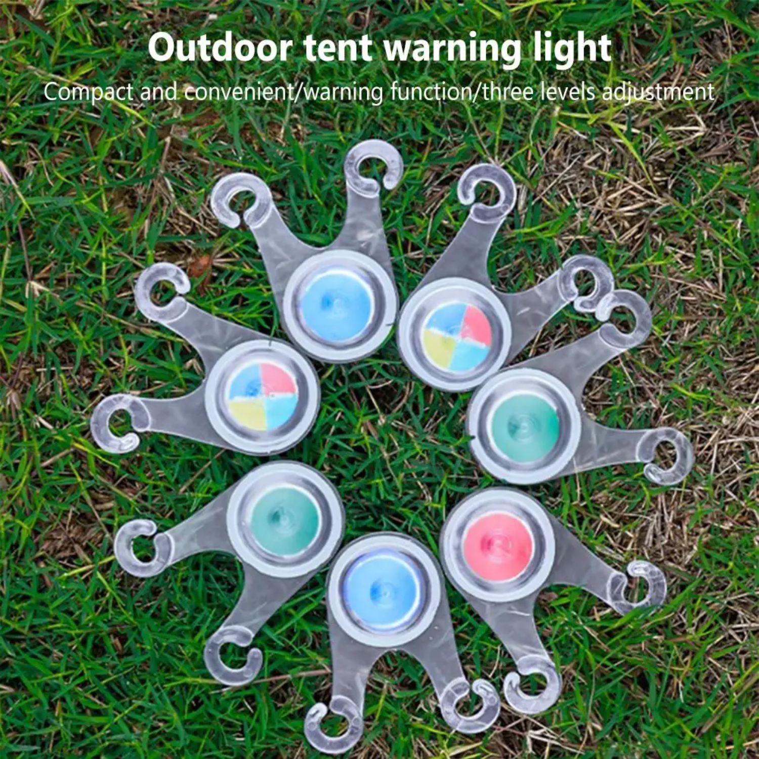 Rope Light Decoration - 10Pcs Waterproof LED Tent String Rope