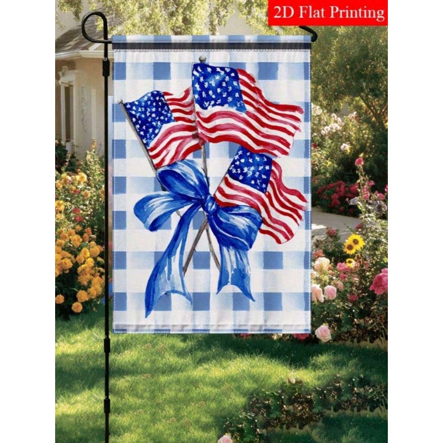 Home Decor Yellow - 1 2D Flat Garden Flag 12x18