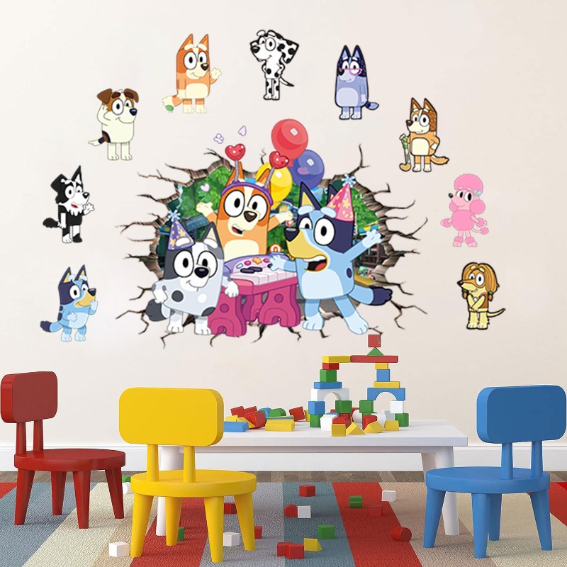 Home Decor Ideas - Hot New Cute Cartoon Blueys Room