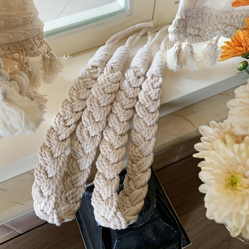 Rope Light Decoration - 2PCS A pair of beige Japanese-style