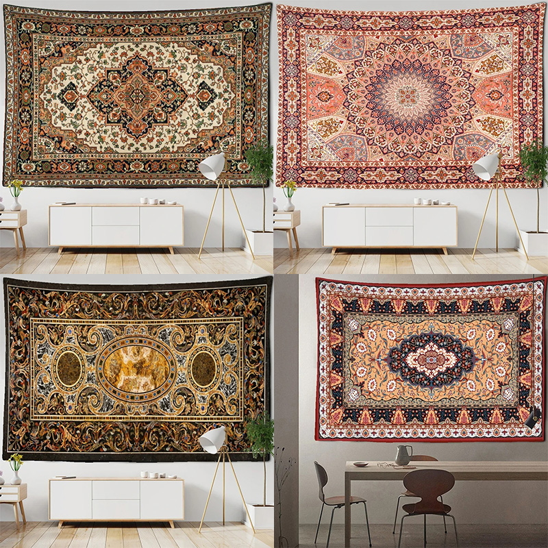 Home Decor Hippie - Bohemian Style Hippie Tapizzie Art Aesthetic