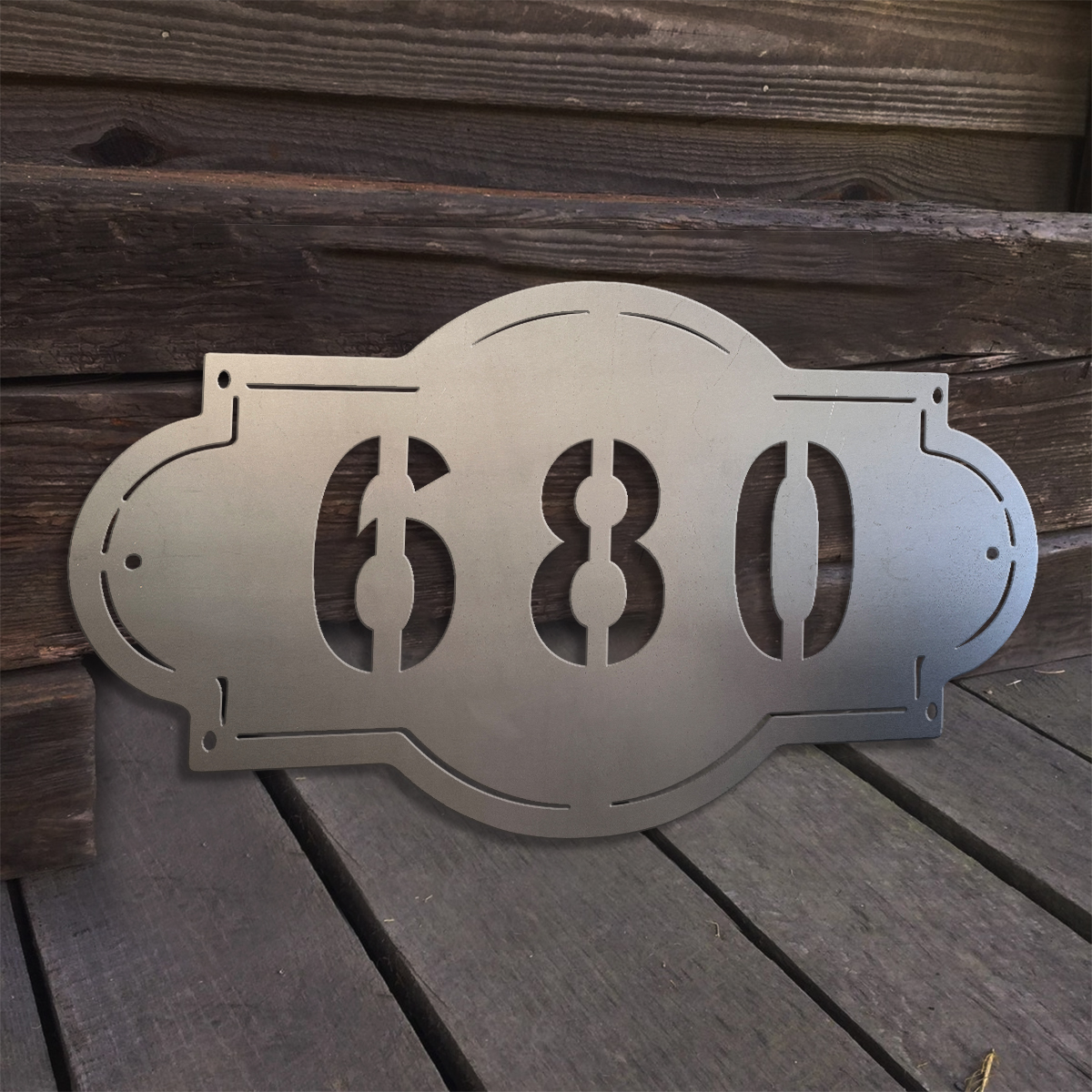 Home Decor Garden - 1pc Custom Number Metal Wall Door