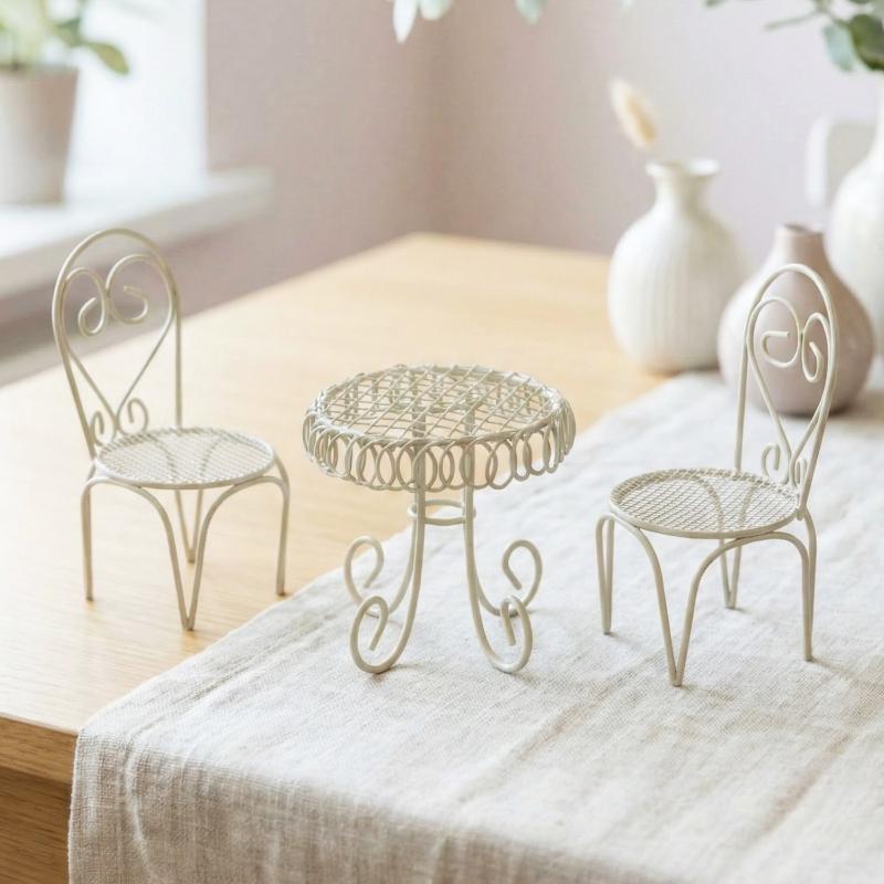 Home Decor Garden - 1/3Pcs Dollhouse Garden Display Ornament Prop