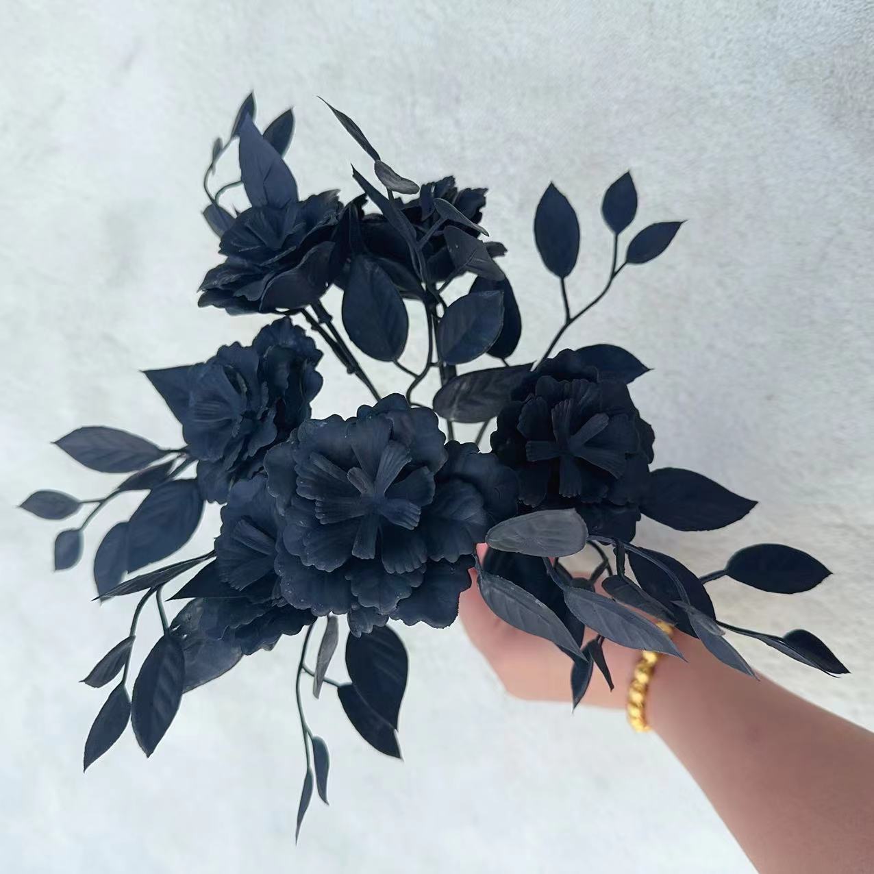 Black Halloween Artificial Flo – Home Decor Event Bewertung und Preis