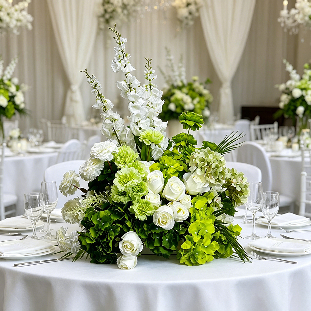 Luxury White Green Arrangement – Home Decor Event Bewertung und Preis