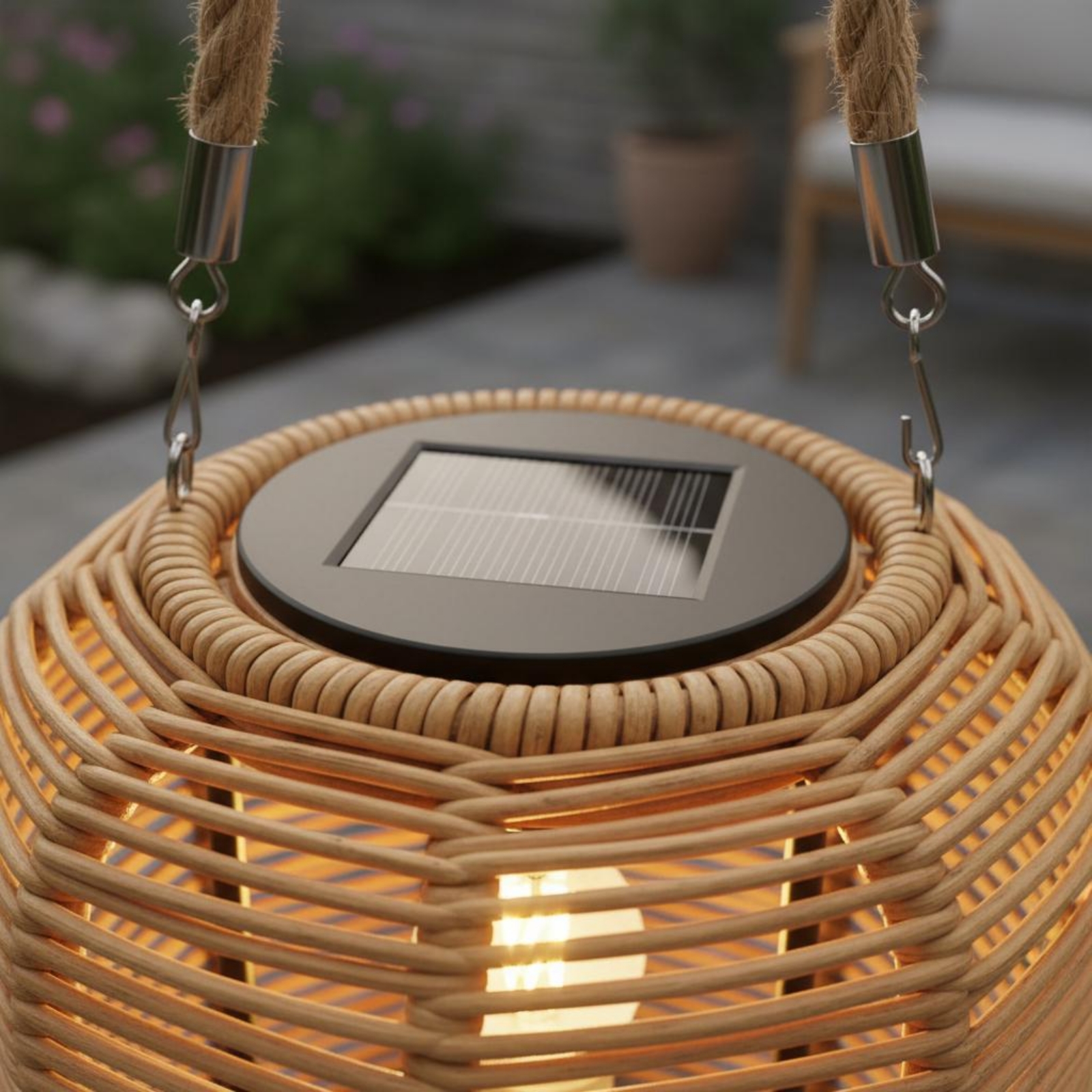 Handwoven Solar Lantern Braide – Rope Light Decoration Bewertung und Preis