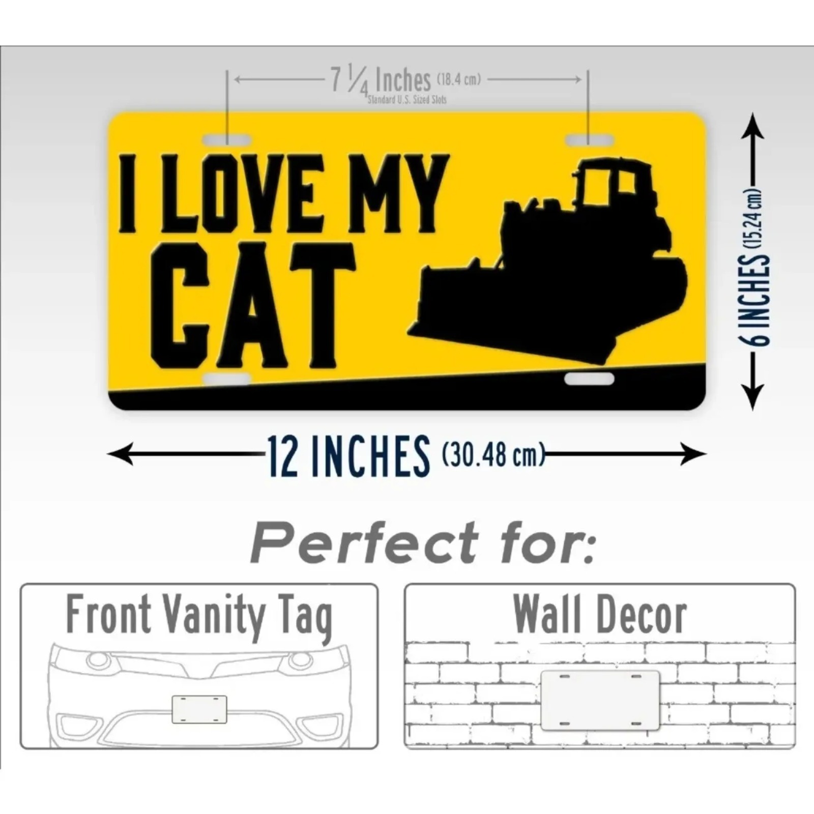 1PC 2D Flat Customizable Bulld – Home Decor Cat Bewertung und Preis