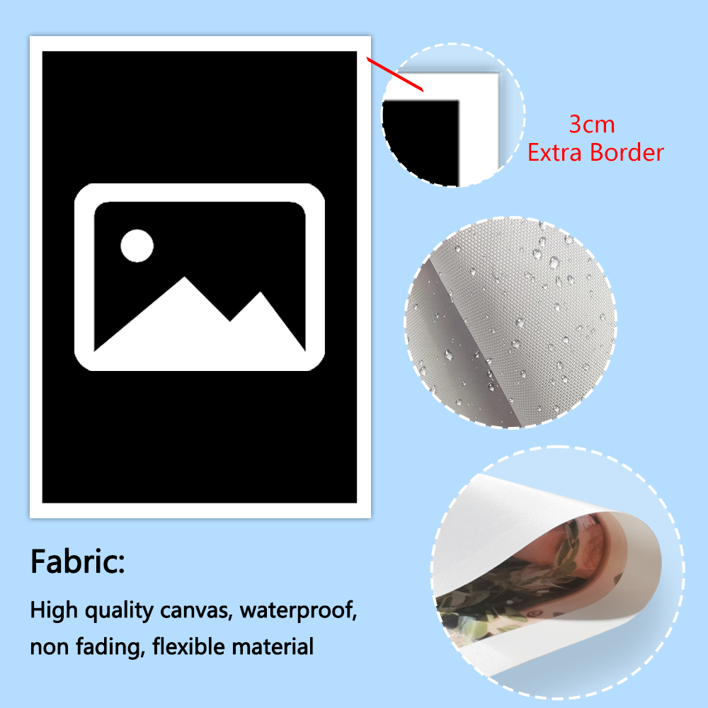 1Pc Customized all size Canvas – Home Decor Garden Bewertung und Preis