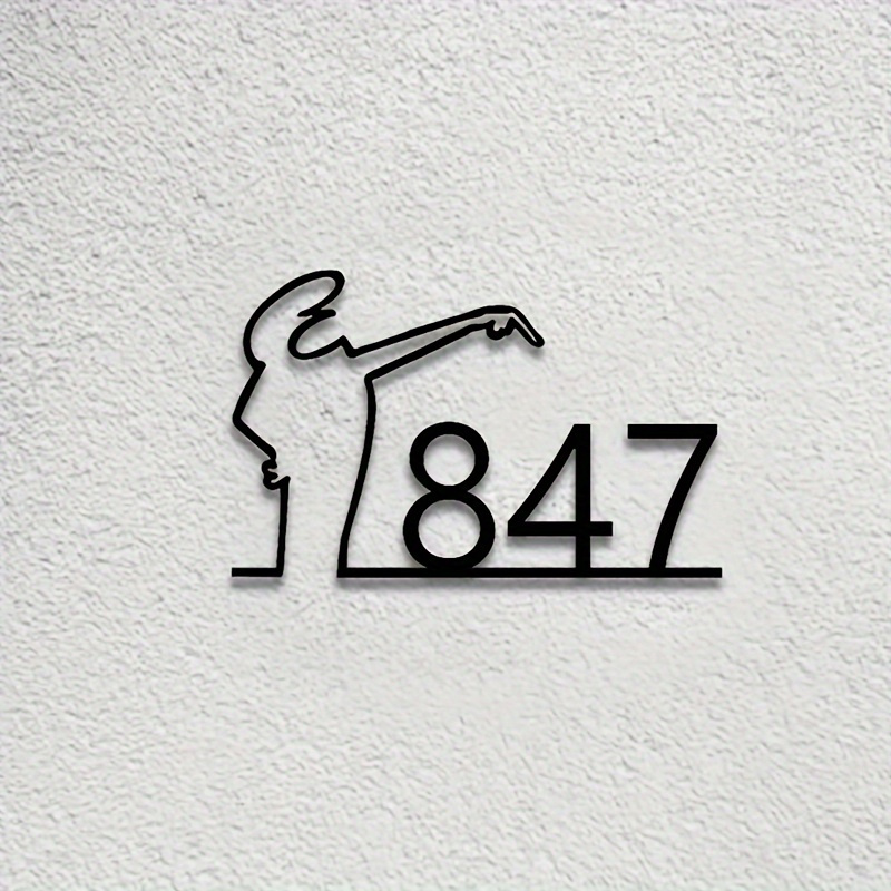 Custom House Number Plate, Boh – Home Decor Nearby Bewertung und Preis