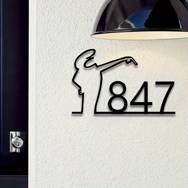 Custom House Number Plate, Boh – Home Decor Nearby Bewertung und Preis