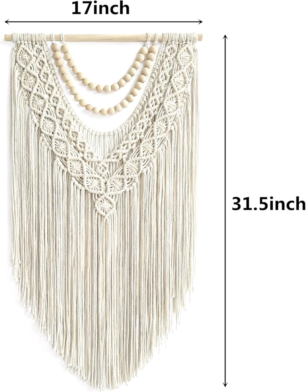 Boho Geometric Macrame Wall Ha – Geometric Wall Art Bewertung und Preis