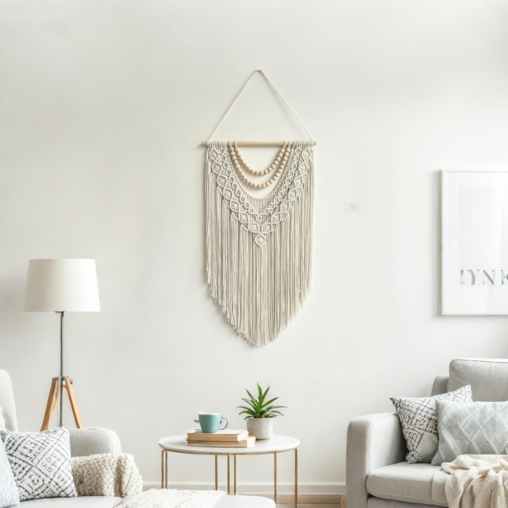 Boho Geometric Macrame Wall Ha – Geometric Wall Art Bewertung und Preis
