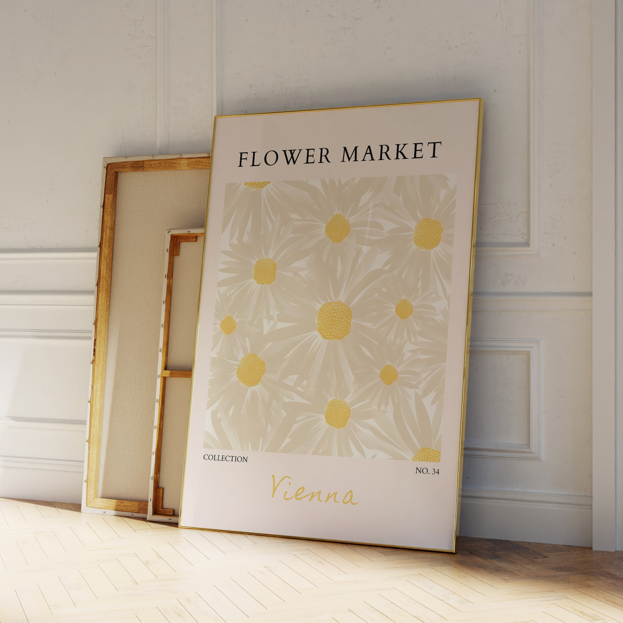 Modern Flower Market Yellow Fl – Home Decor Yellow Bewertung und Preis
