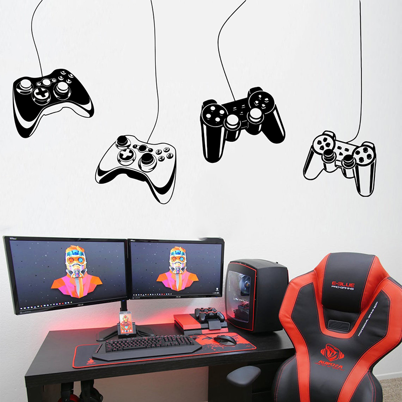4Pcs Game Controller Wall Stic – Home Decor Xbox Games Bewertung und Preis