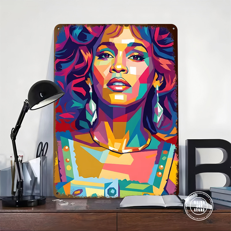 Whitney Houston Metal Poster W – Home Decor Houston Bewertung und Preis