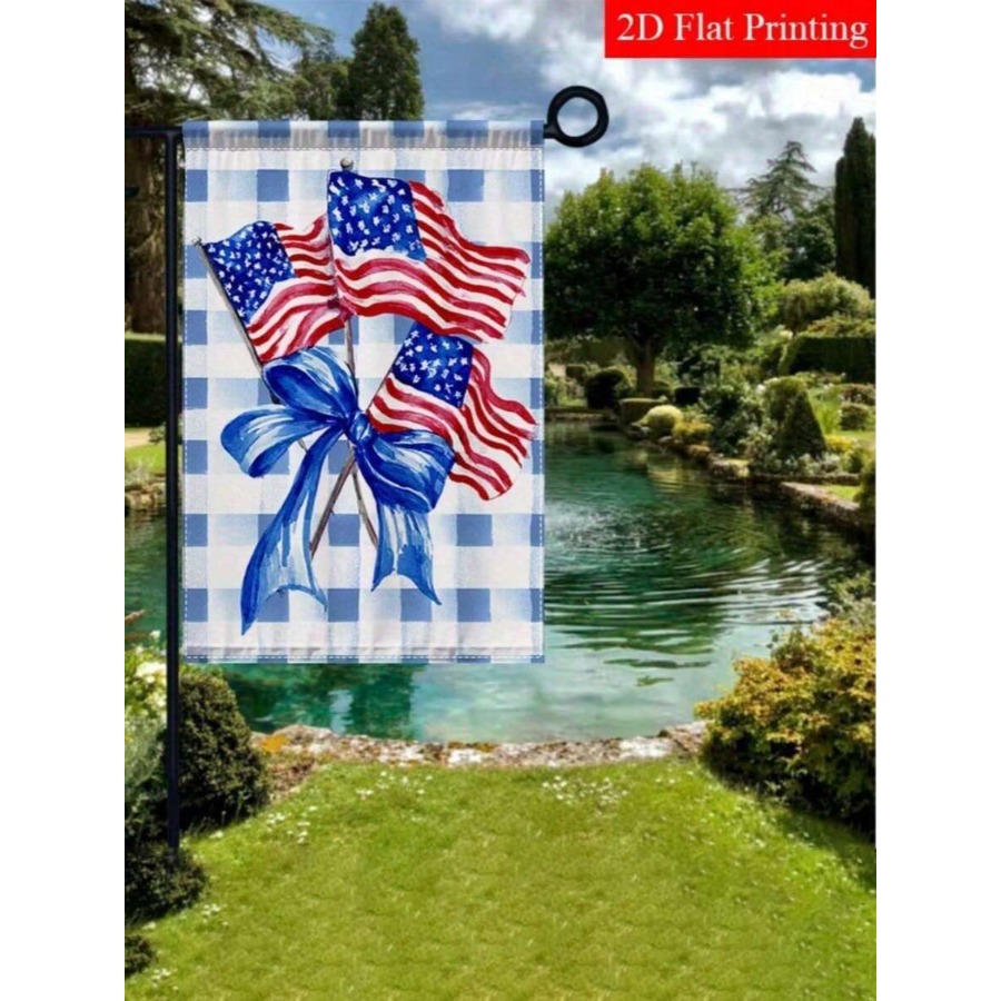 1 2D Flat Garden Flag 12x18 In – Home Decor Yellow Bewertung und Preis