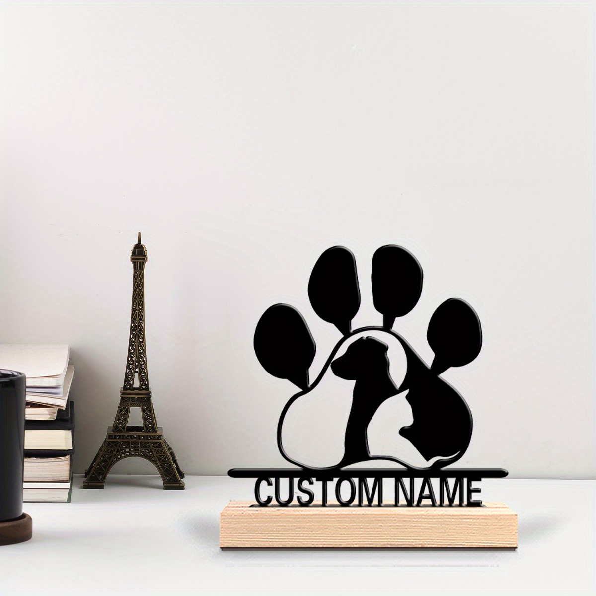 Custom Pet Paw Metal Art Sign  – Home Decor Cat Bewertung und Preis