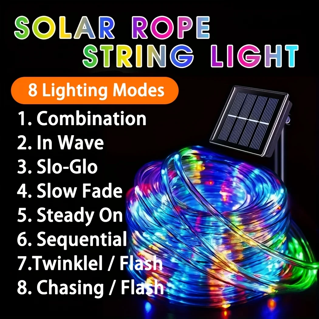 LED String Lights Garden Outdo – Rope Light Decoration Bewertung und Preis