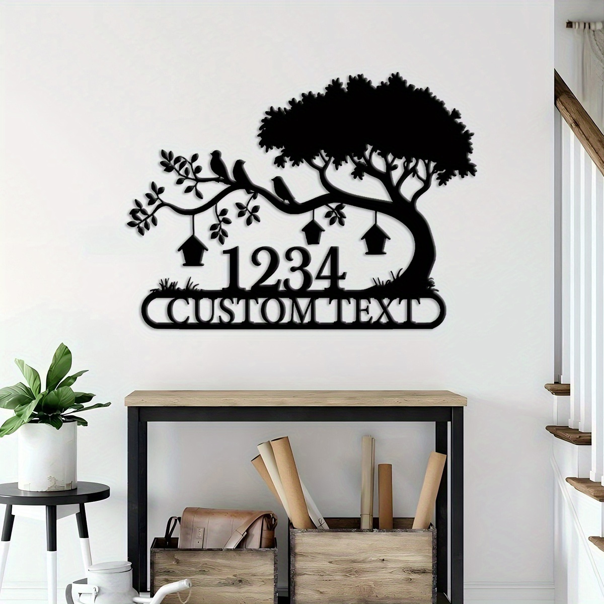 Customizable Metal Address Sig – Home Decor Nearby Bewertung und Preis
