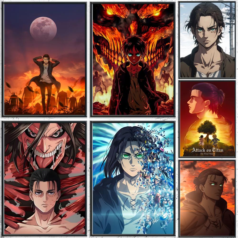 Anime A-Attack On Titan Eren Y – Geometric Wall Art Bewertung und Preis
