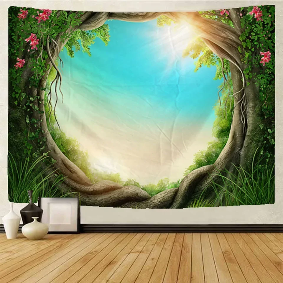 Dream Forest Tapestry Dream Sc – Home Decor Hippie Bewertung und Preis