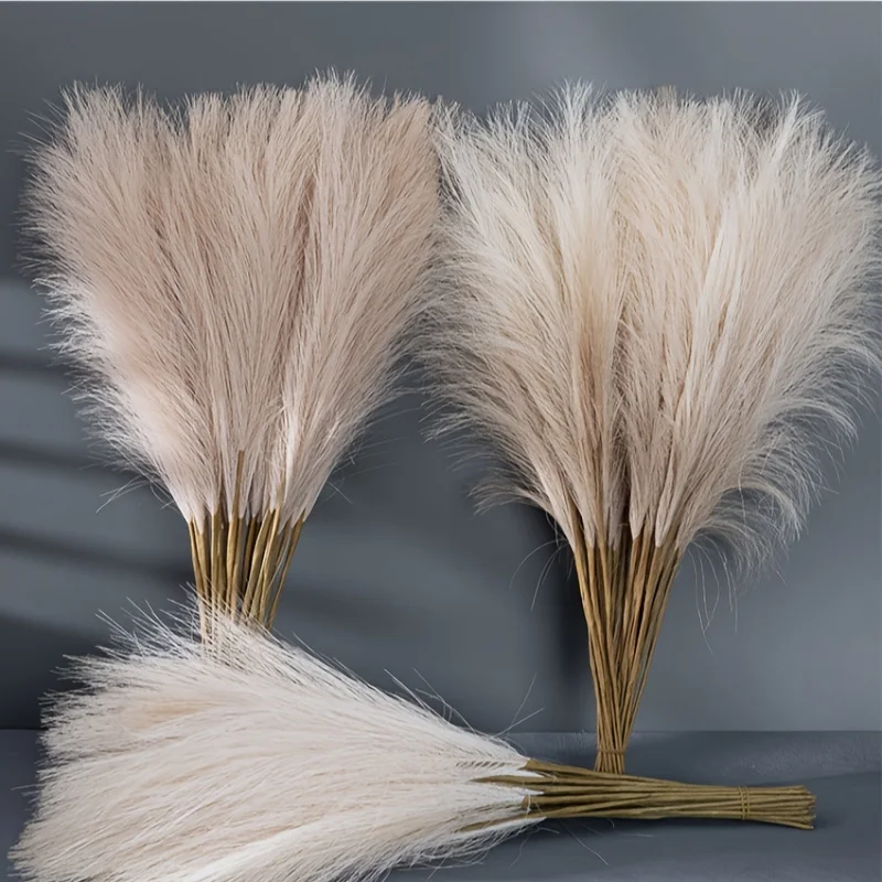 10pcs Faux Pampas Grass, Pampa – Pampas Grass Decor Bewertung und Preis