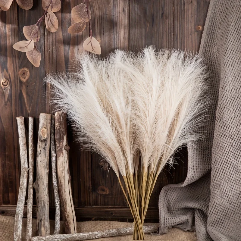 10pcs Faux Pampas Grass, Pampa – Pampas Grass Decor Bewertung und Preis