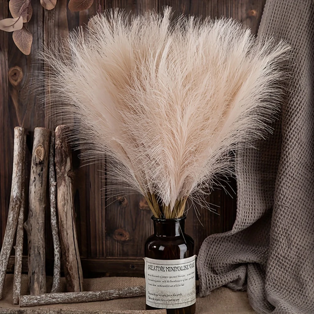 10pcs Faux Pampas Grass, Pampa – Pampas Grass Decor Bewertung und Preis