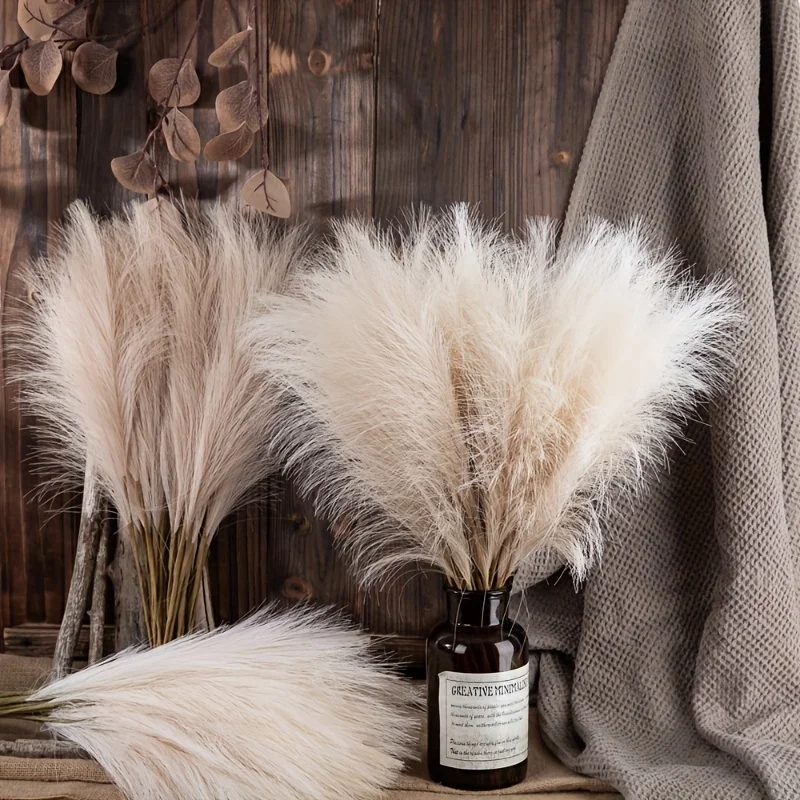 10pcs Faux Pampas Grass, Pampa – Pampas Grass Decor Bewertung und Preis