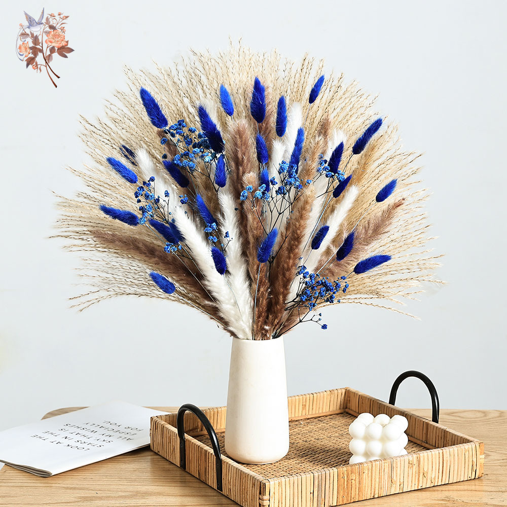 70 Stem Blue Fluffly Rabbit Ta – Pampas Grass Decor Bewertung und Preis