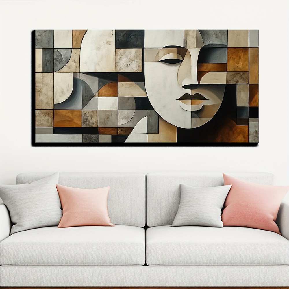 Hand-painted oil paintings in  – Geometric Wall Art Bewertung und Preis