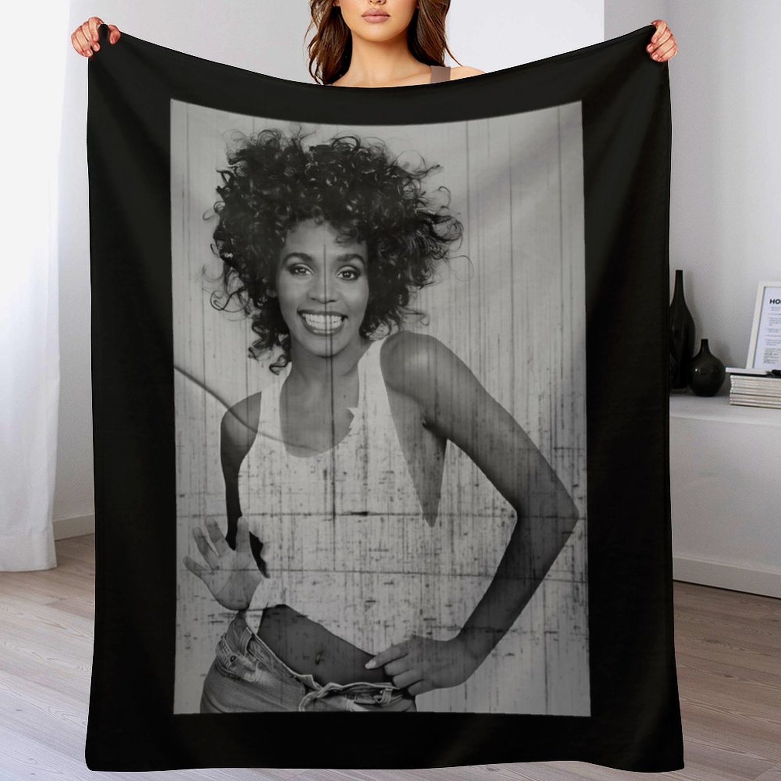 Whitney Houston Throw Blanket  – Home Decor Houston Bewertung und Preis