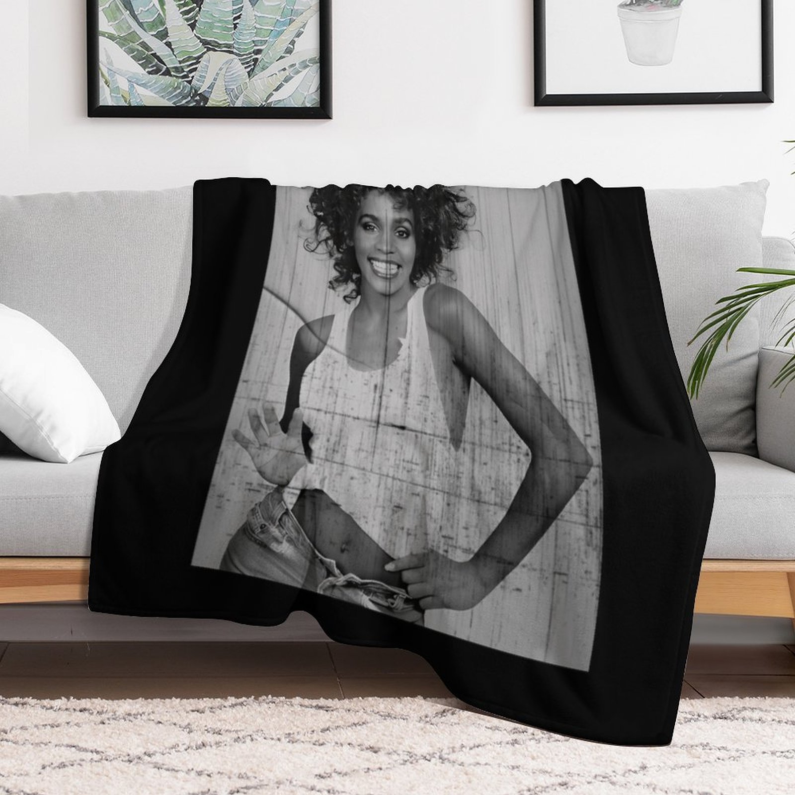 Whitney Houston Throw Blanket  – Home Decor Houston Bewertung und Preis