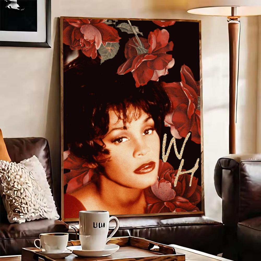 W-Whitney Houston Poster HD Se – Home Decor Houston Bewertung und Preis