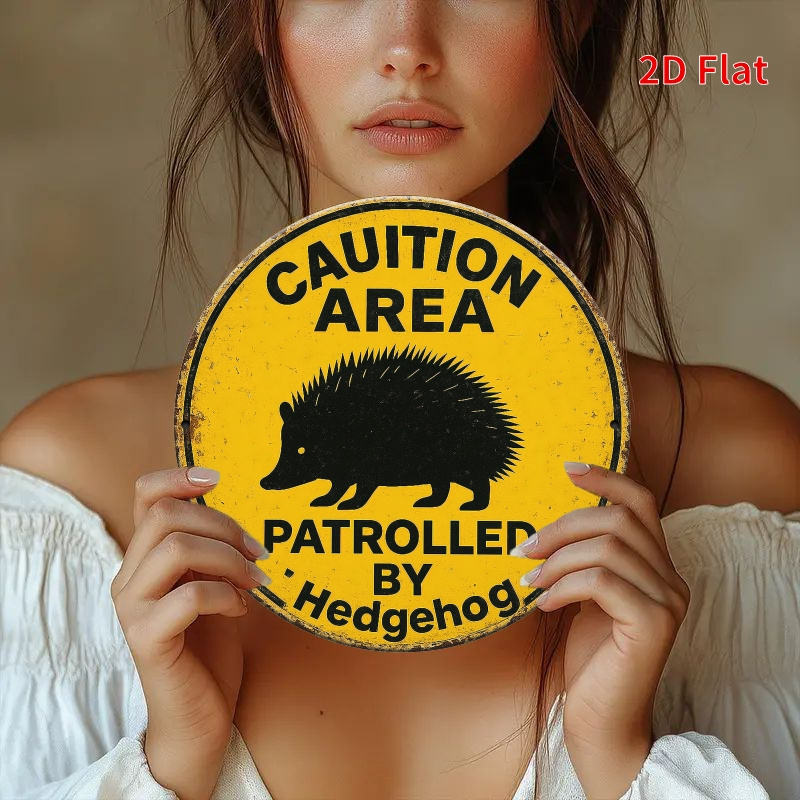 Vintage Rustic Hedgehog Patrol – Home Decor Yellow Bewertung und Preis