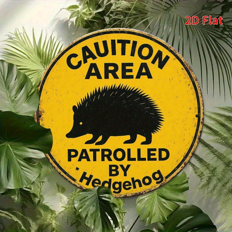 Vintage Rustic Hedgehog Patrol – Home Decor Yellow Bewertung und Preis