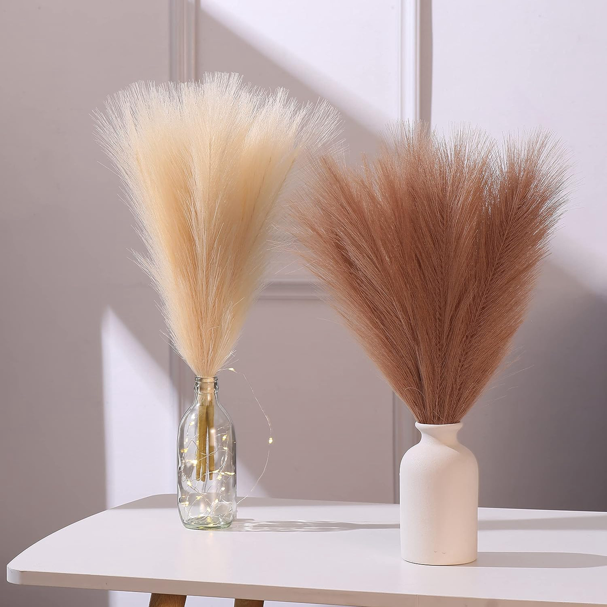10/20Pc Pampas Grass Reed Arti – Pampas Grass Decor Bewertung und Preis