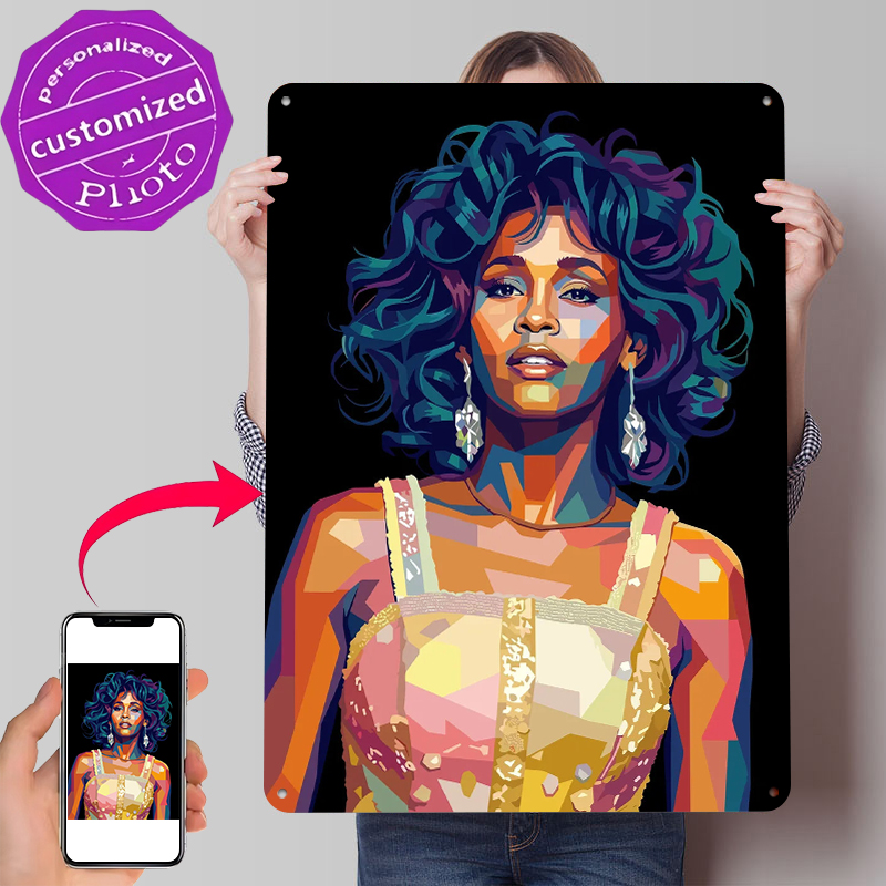 Whitney Houston Pop Art Portra – Home Decor Houston Bewertung und Preis