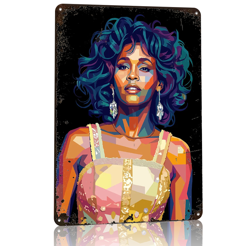 Whitney Houston Pop Art Portra – Home Decor Houston Bewertung und Preis