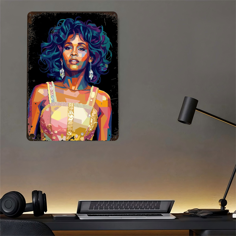 Whitney Houston Pop Art Portra – Home Decor Houston Bewertung und Preis