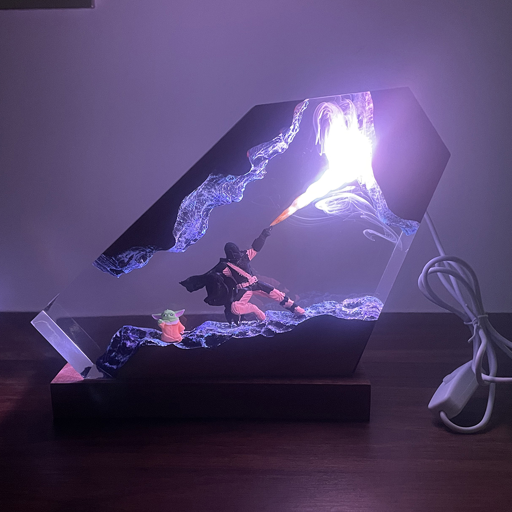 Table Resin Lamp Sci-fi Figure – Home Decor Ideas Bewertung und Preis