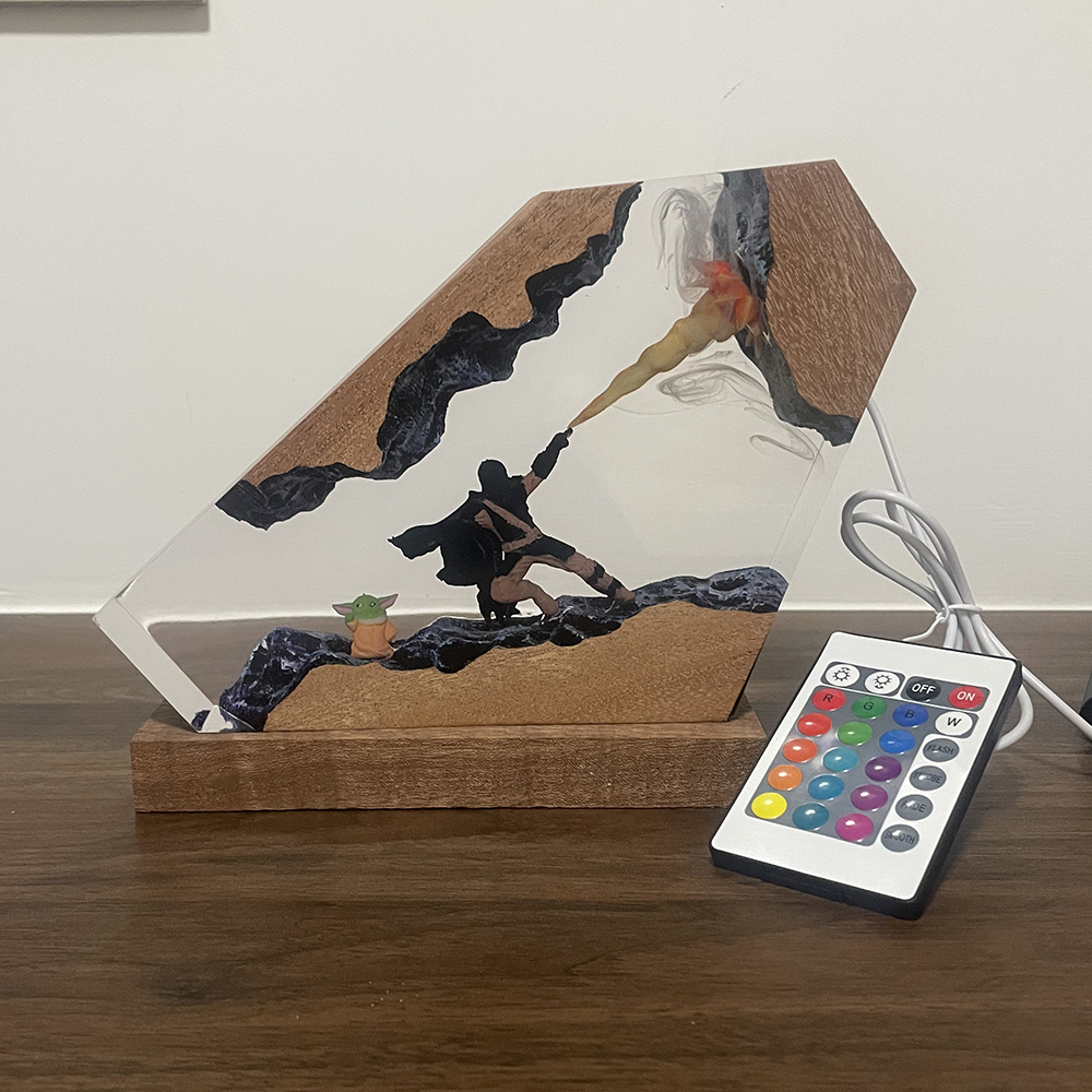Table Resin Lamp Sci-fi Figure – Home Decor Ideas Bewertung und Preis