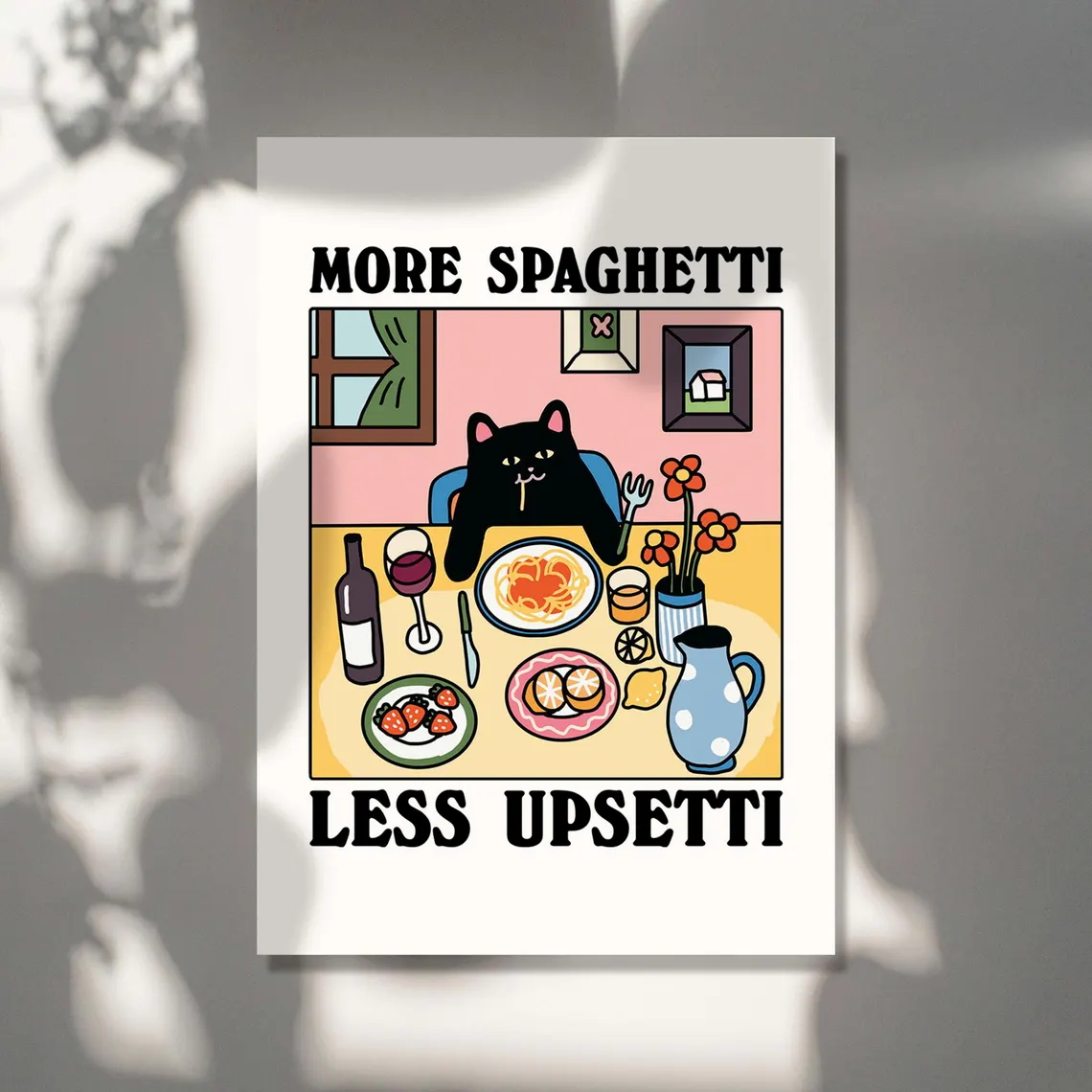 More Spaghetti Less Regretti B – Home Decor Cat Bewertung und Preis