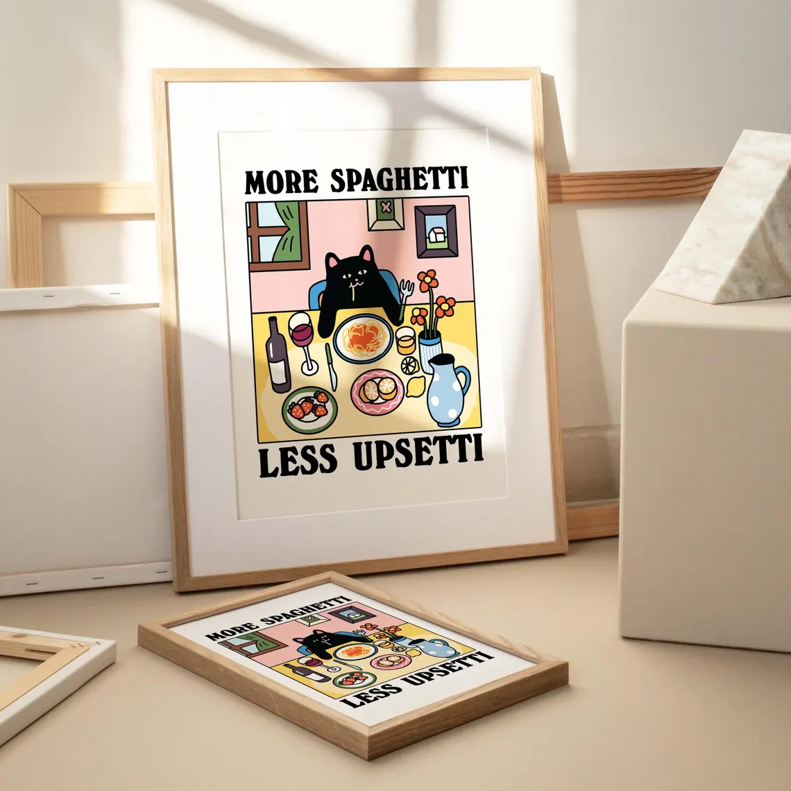 More Spaghetti Less Regretti B – Home Decor Cat Bewertung und Preis