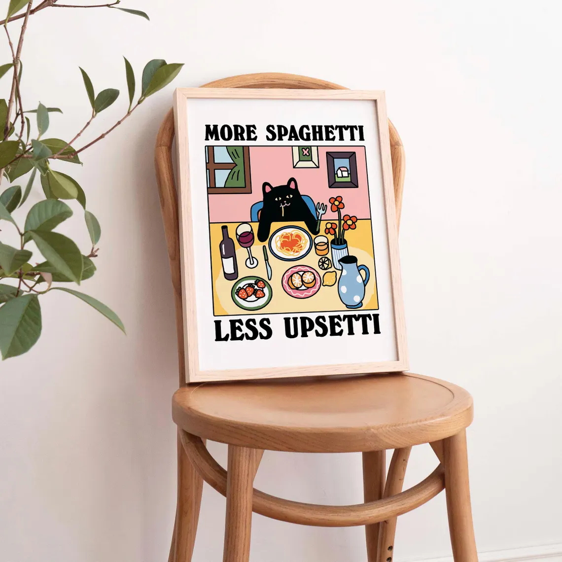 More Spaghetti Less Regretti B – Home Decor Cat Bewertung und Preis