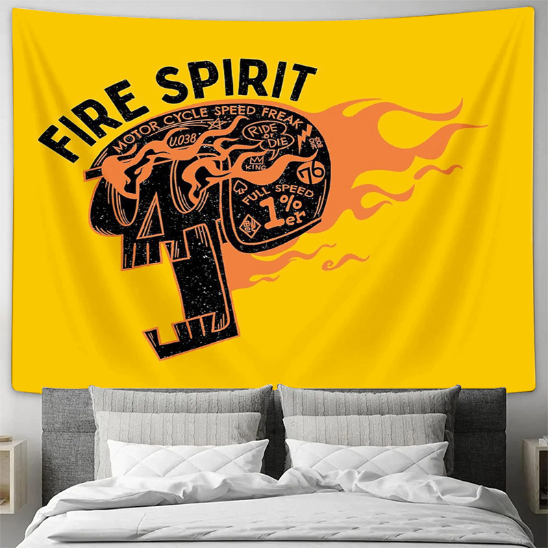 Vintage Motorcycle Wall Tapest – Home Decor Hippie Bewertung und Preis