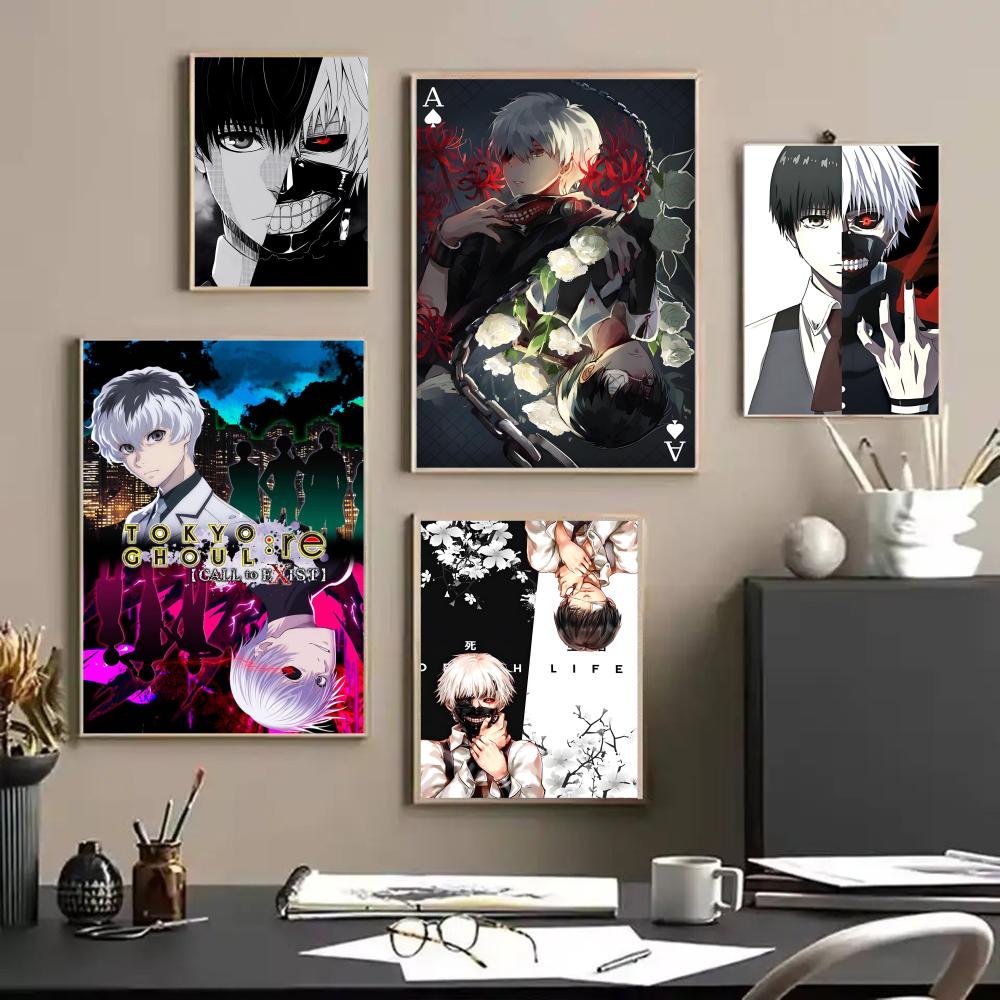 T-Tokyo Ghoul Anime Poster Sti – Home Decor Tokyo Bewertung und Preis