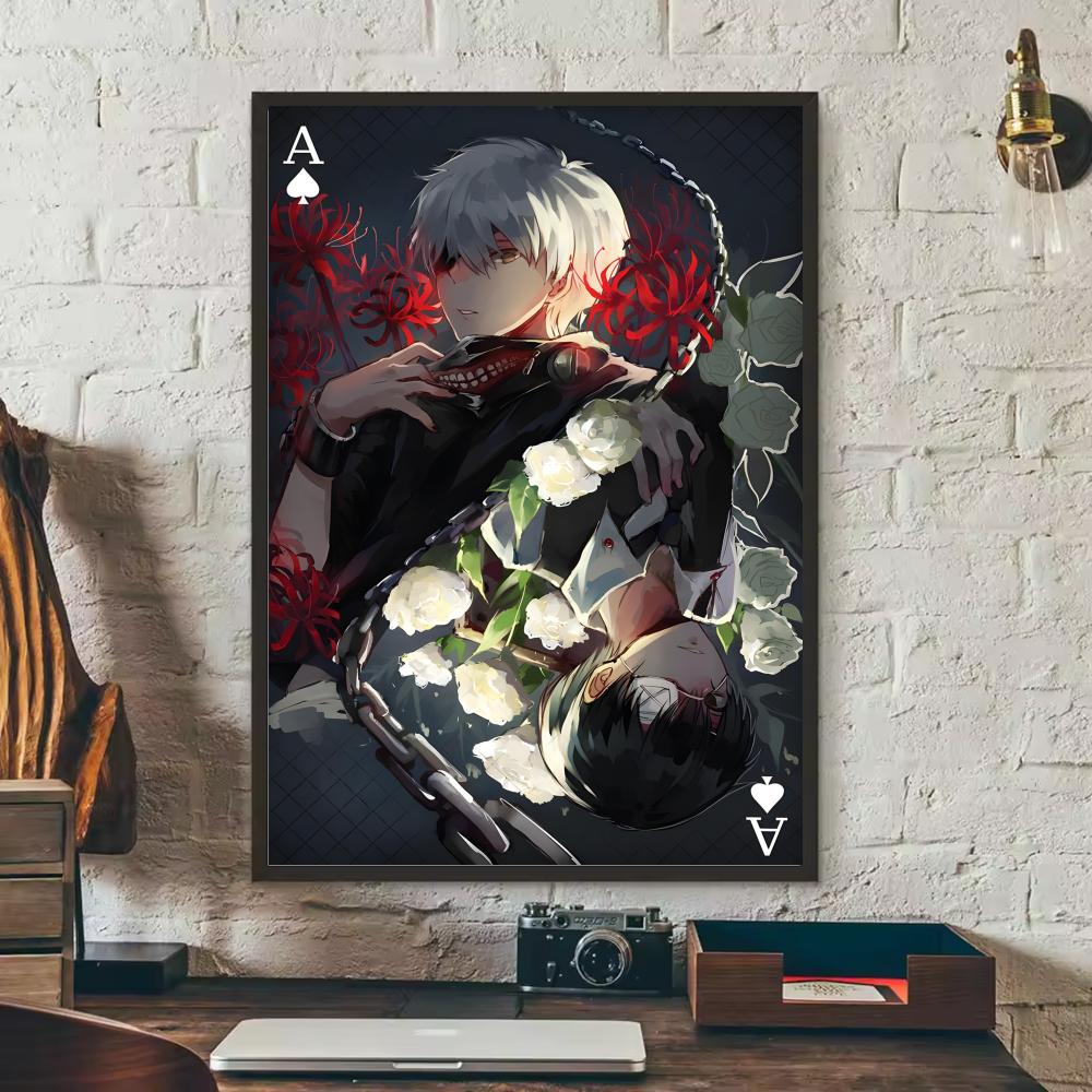 T-Tokyo Ghoul Anime Poster Sti – Home Decor Tokyo Bewertung und Preis