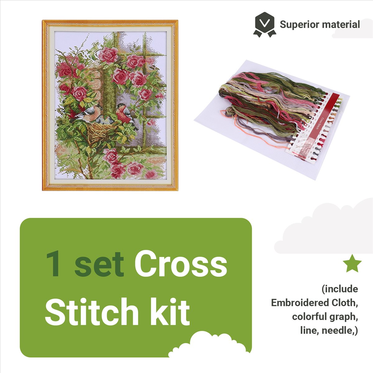 DIY Handmade Needlework Set Em – Home Decor Diy Bewertung und Preis
